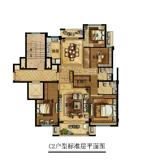 A戶型 建筑面積：A戶型