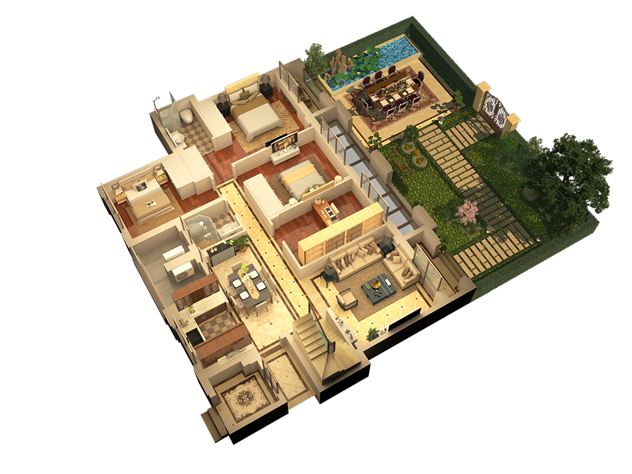 戶型1 建筑面積：