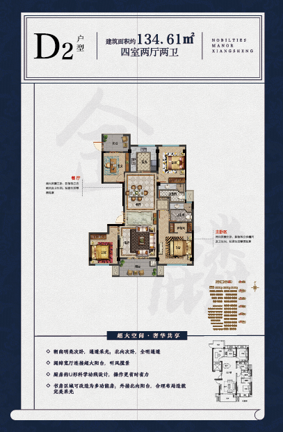 F戶型 建筑面積：143㎡
